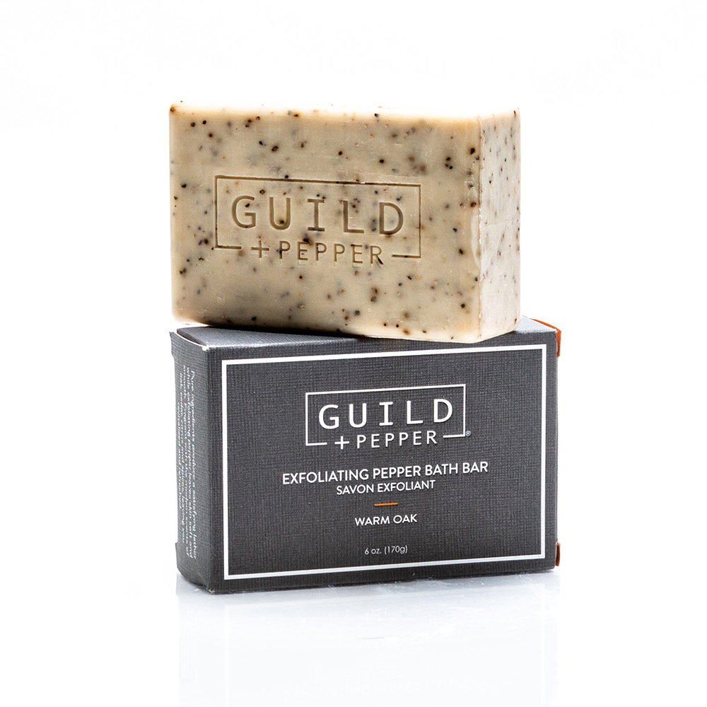 Guild+Pepper Exfoliating Pepper Bath Soap | Gilchrist & Soames