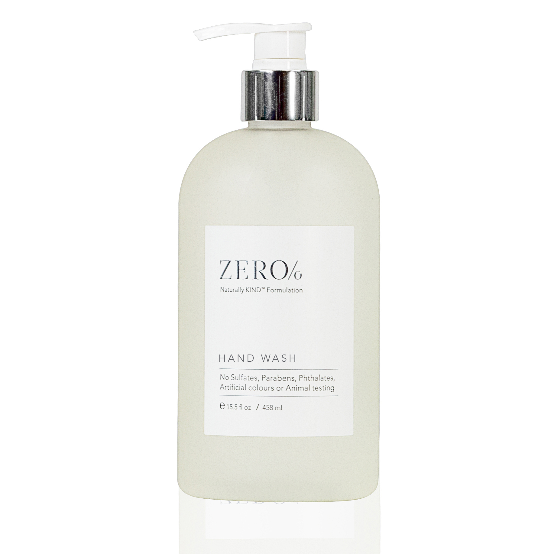 Zero Percent Hand Wash retail size