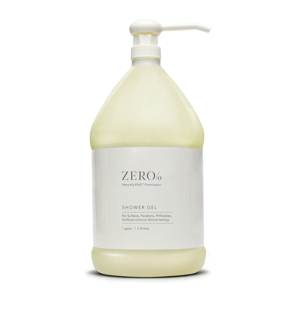 Zero Percent Shower Gel Gallon