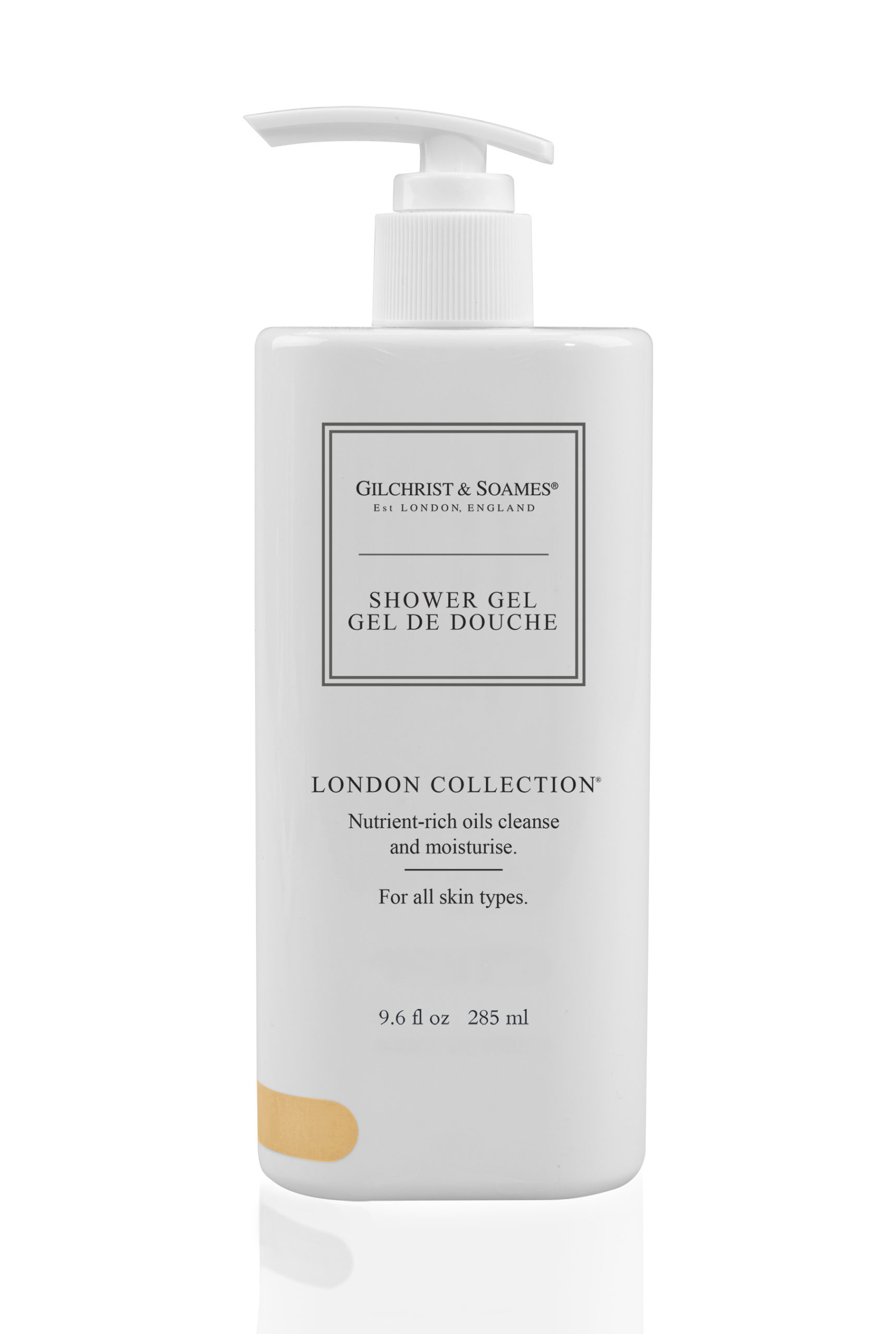 9.6oz/285ml London Shower Gel Ultralux Dispenser Bottle