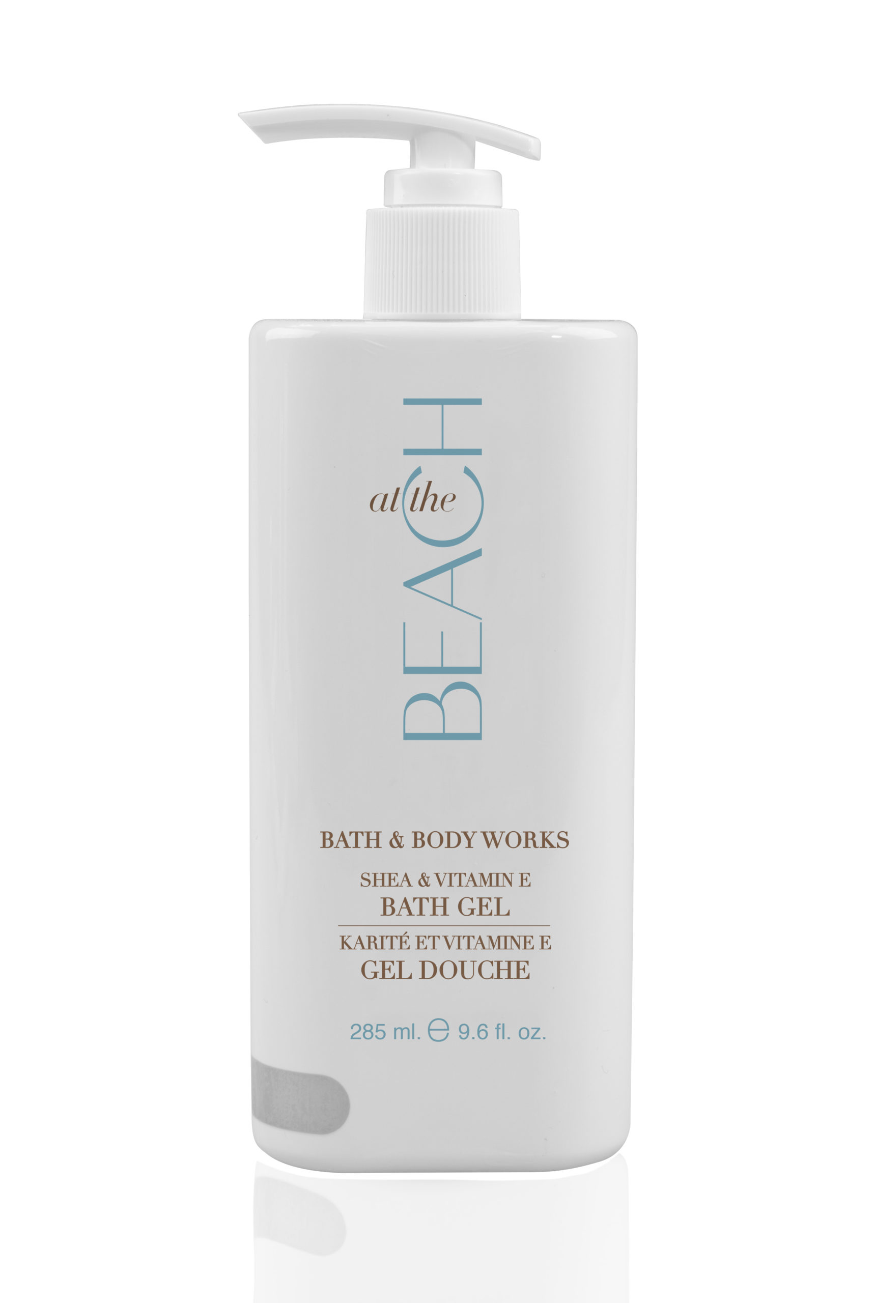 9.6oz/285ml BBW At The Beach Bath Gel Ultralux Dispenser