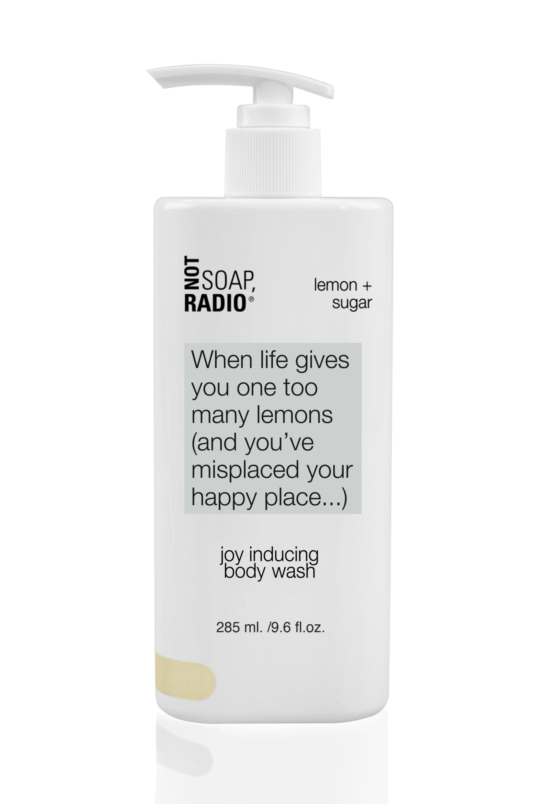 9.6oz/285ml Not Soap, Radio Body Wash Ultralux Dispenser