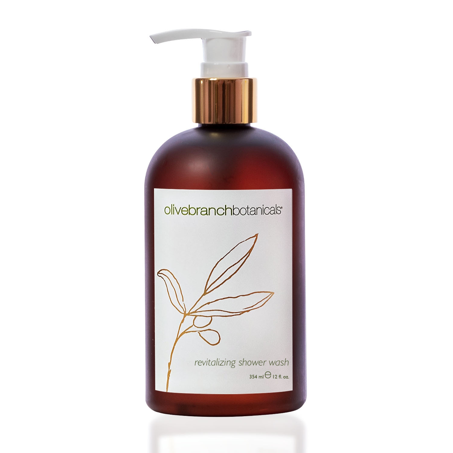 Olive Branch Botanicals Revitalizing Shower Wash, 12oz